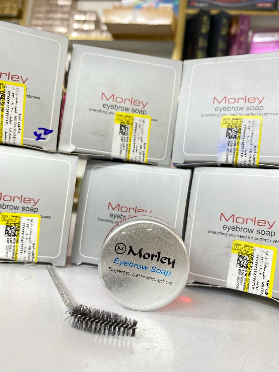 صابون ابروومژه ژله ای مورلی Morley